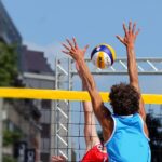 What is double contact and lift in volleyball?